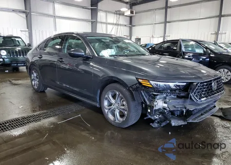 2024 Honda Accord Ex из США, поврежденный, VIN 1HGCY1F37RA079446